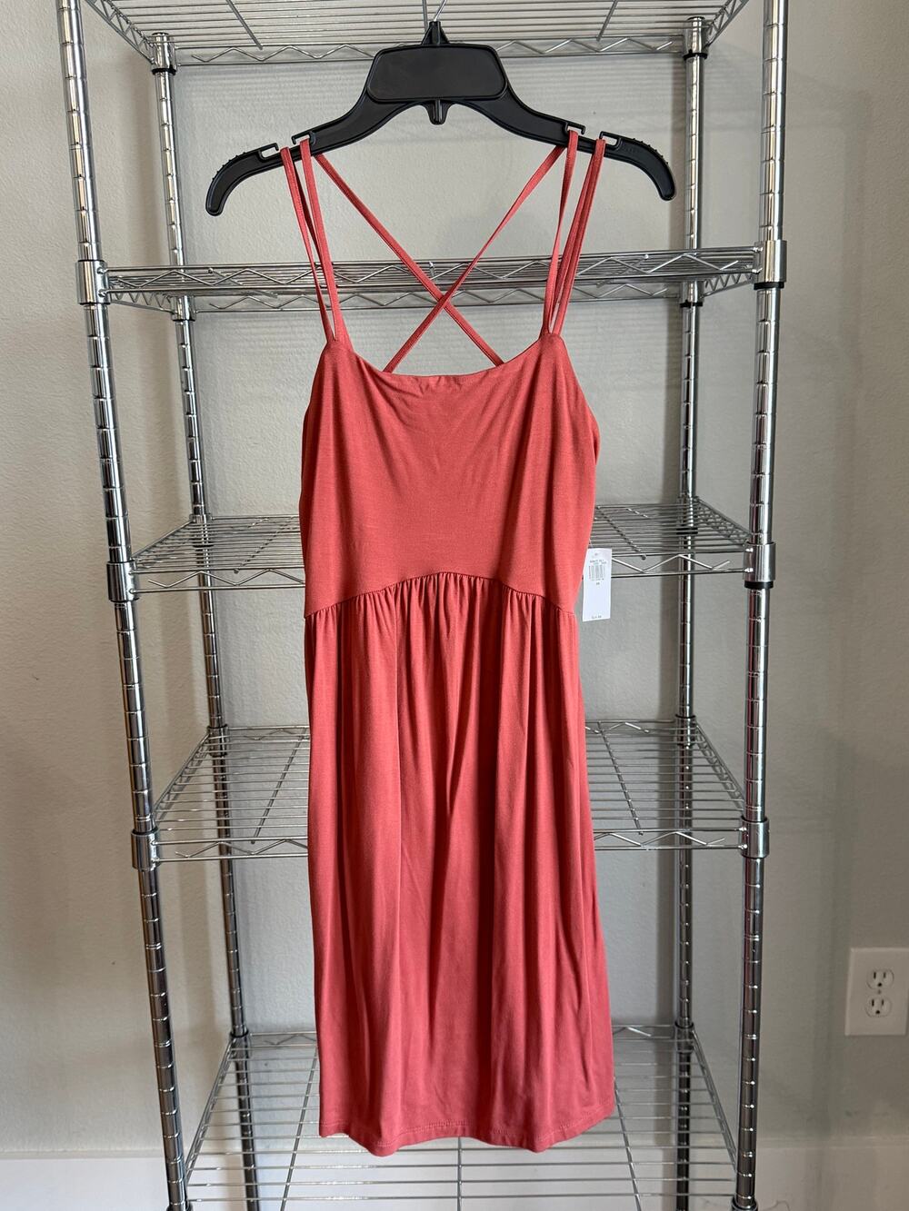 NWT Old Navy Coral Backless Dress
